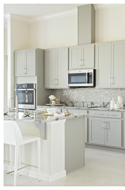 Neutral Glam transitional-kitchen