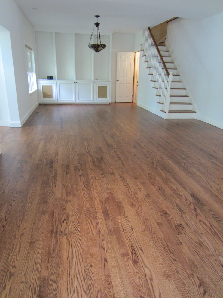 Westhampton Red Oak Stained Early American And Bona Traffic Hd