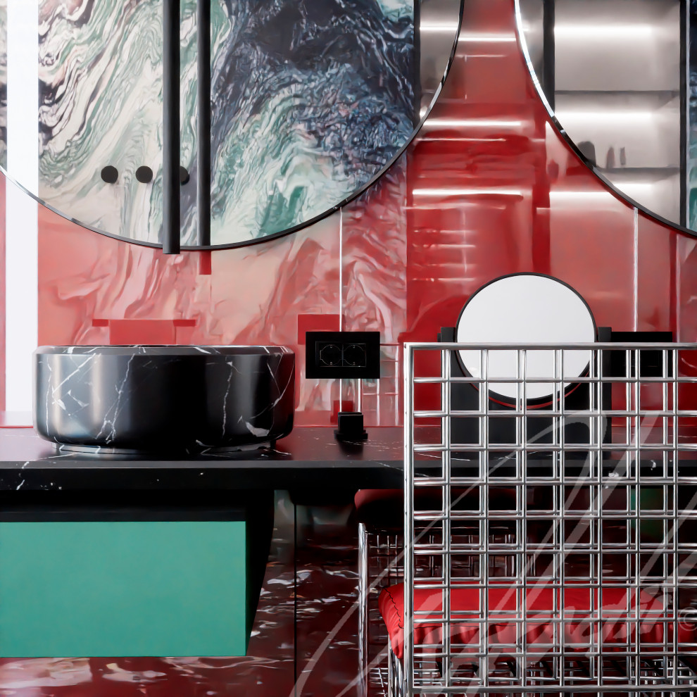 Interior design of Apartment 252 (master bath) by Arkadii Olshevksyi