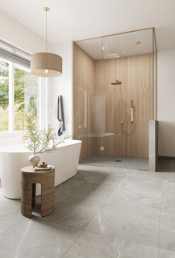 Example of a tuscan bathroom design in Philadelphia