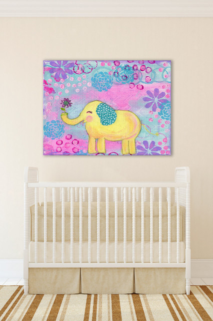 Yellow Elephant contemporaneo