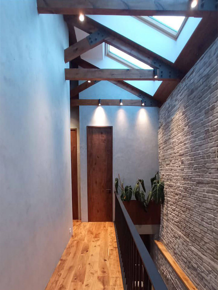 Частный дом в ЦАО с отделкой декоративной штукатуркой