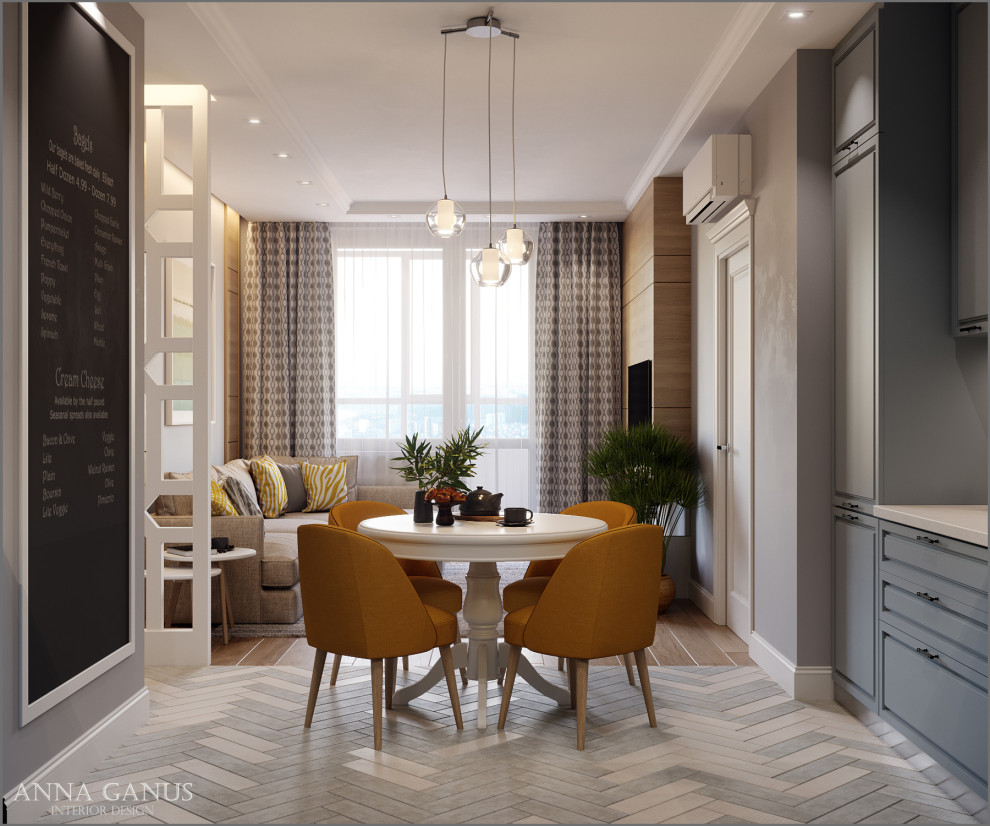 Квартира с солнечными акцентами