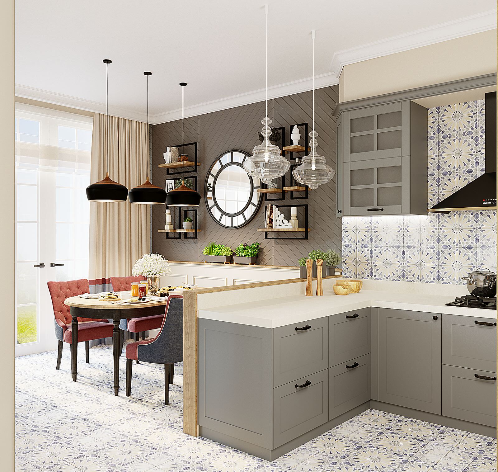 Квартира на ул. Герцена для семьи из 4 человек