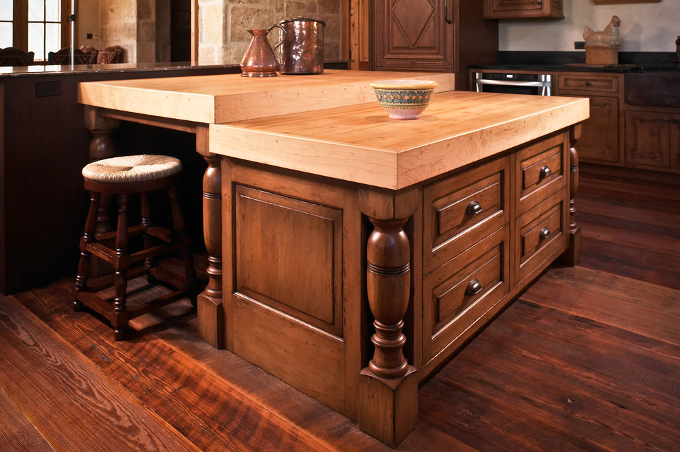 Texas Ranch Kitchens West Texas Traditional Ranch - Rustic - Kitchen - Houston - by Osborne ...