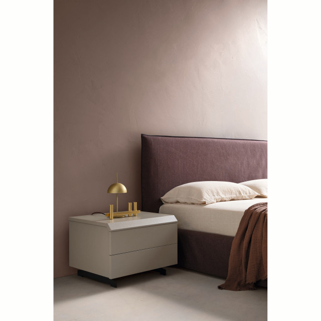 ZANETTE: ZOE bed, MORFEO bedside table and chest of drawers - Contemporary  - Bedroom - by Gruppo Tomasella | Houzz IE