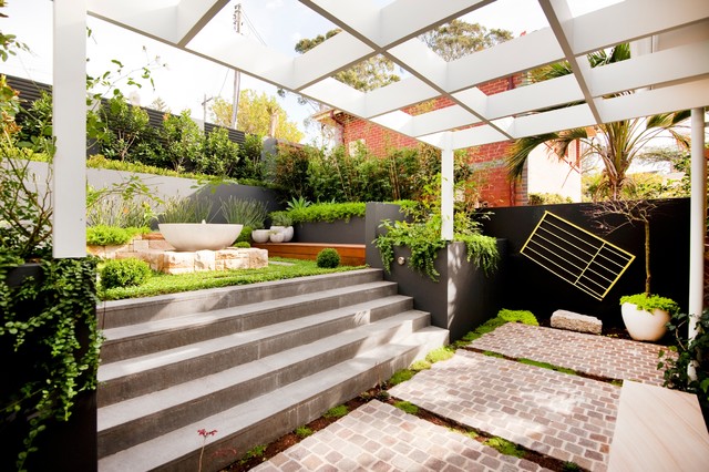 Hodge modern-garten