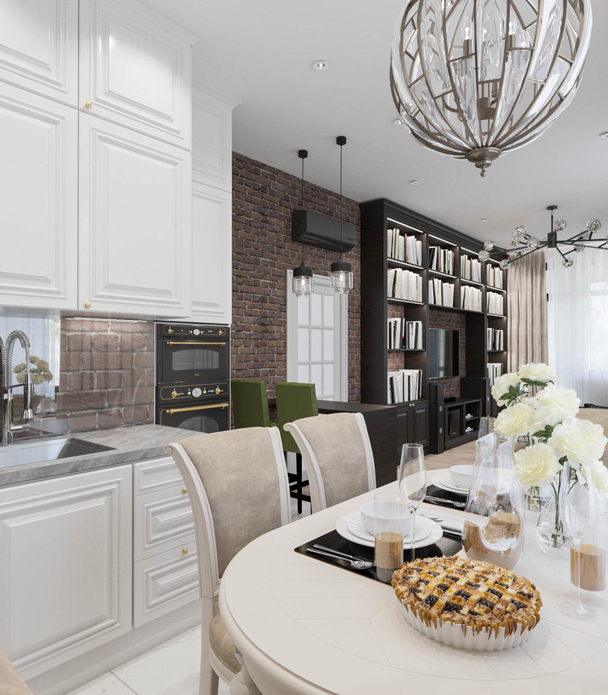 С элементами лофта