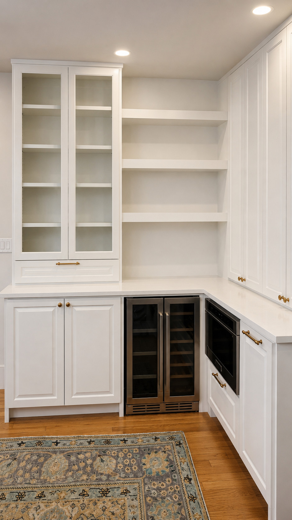 Dallas TX - Master Bathroom Renovation & Custom Built-Ins Installation