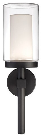 Deco Outdoor Wall Sconce by Modern Forms | WS-W1821-BK