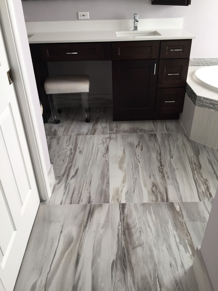 Solomon master bathroom renovation