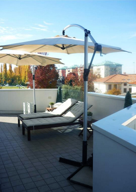 Attico Treviso 120mq contemporary-deck