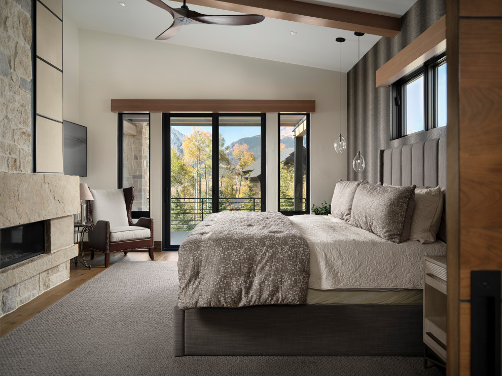Modern Mountain at Angler Mountain - Rustic - Bedroom - Denver - by ...