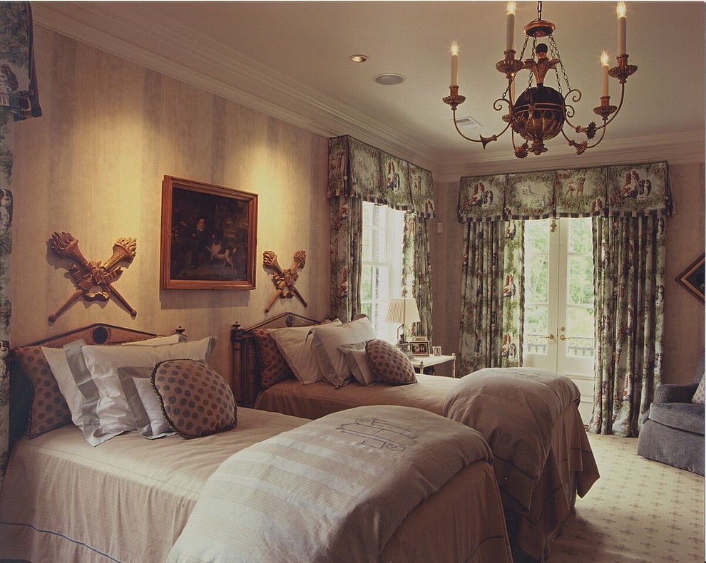 Buckhead Residence Victorian Bedroom Atlanta by C Weaks Interiors