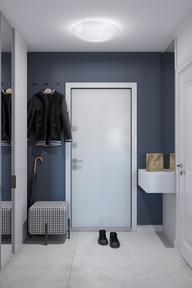 Однокомнатная квартира 35 квадратных метров в современном стиле