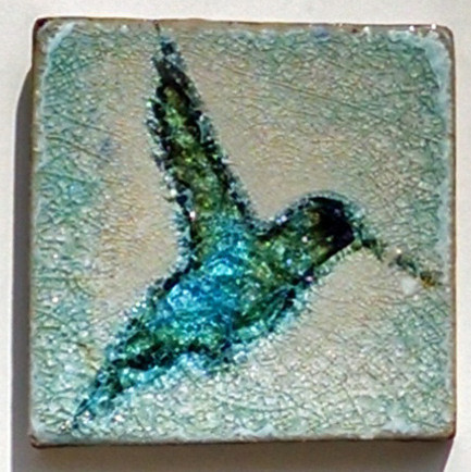 Hummingbird tile traditional-kitchen