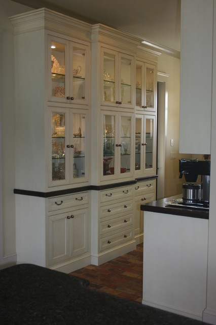 Built In China Cabinets And Butler Pantry Eclectic Atlanta