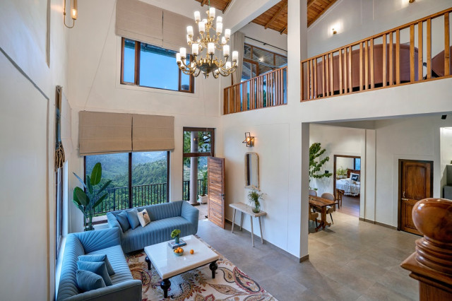 The Mountain Home trendy-dagligstue