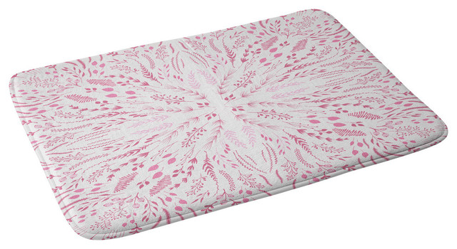 Pink Memory Foam Bath Rug