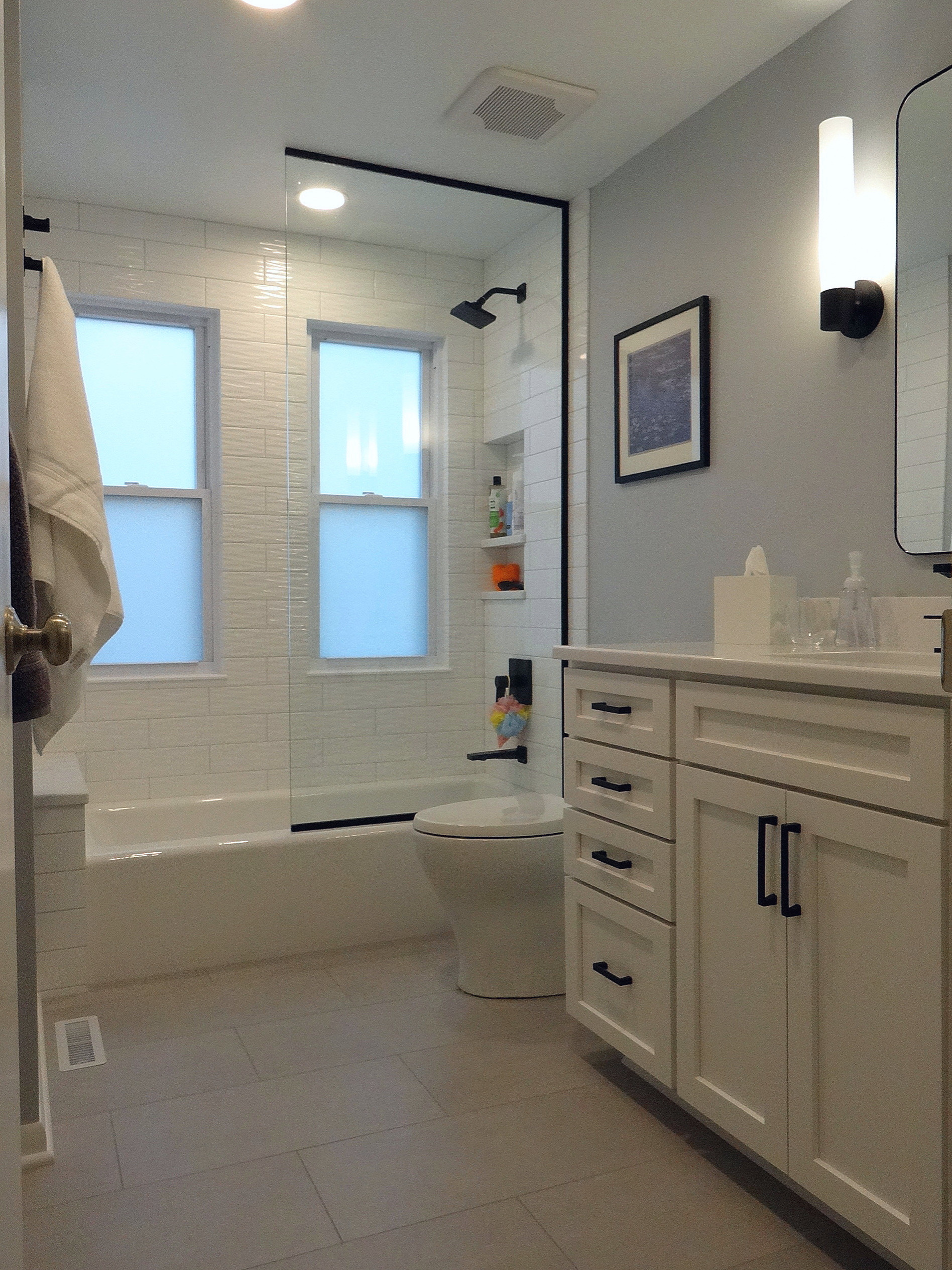 Greendale Residence - Master and Main Bath Remodel