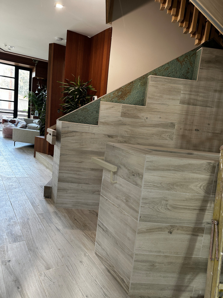 Home tile installation