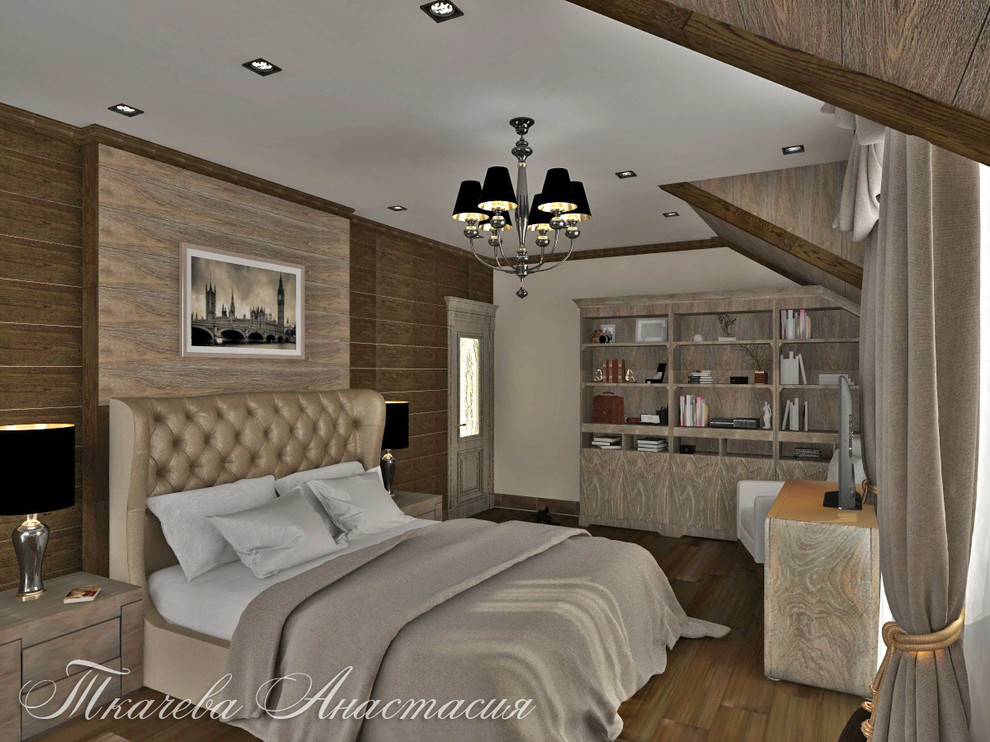 Спальни в доме на Красной поляне