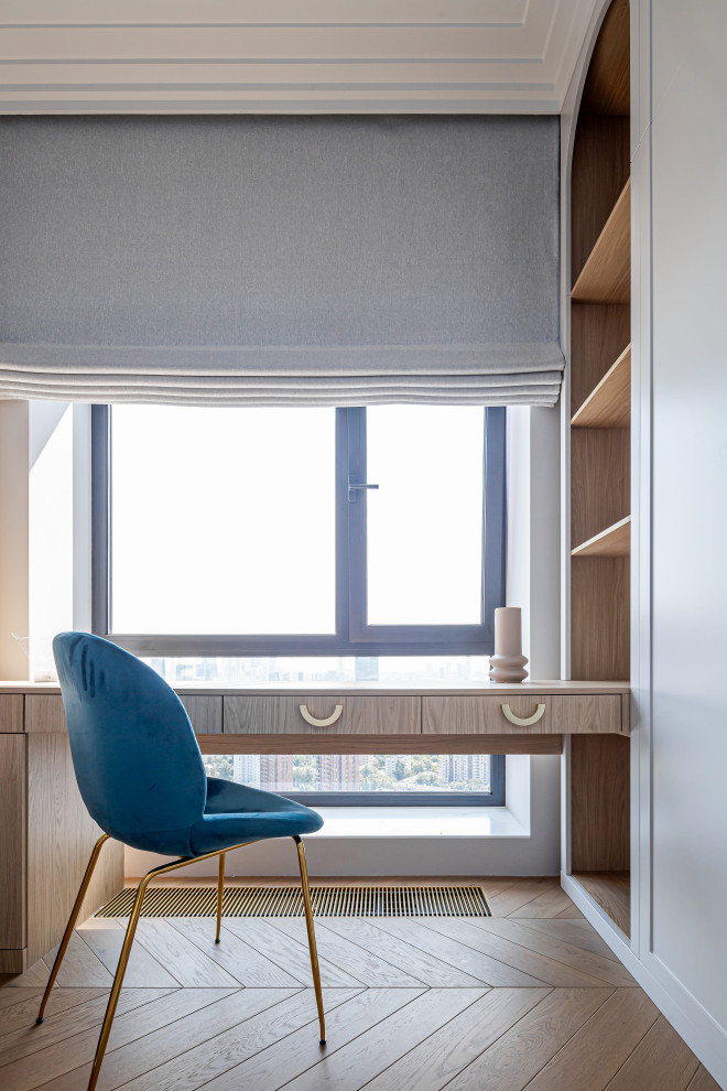 Реализованный дизайн проект четырехкомнатной квартиры 112 кв. м.