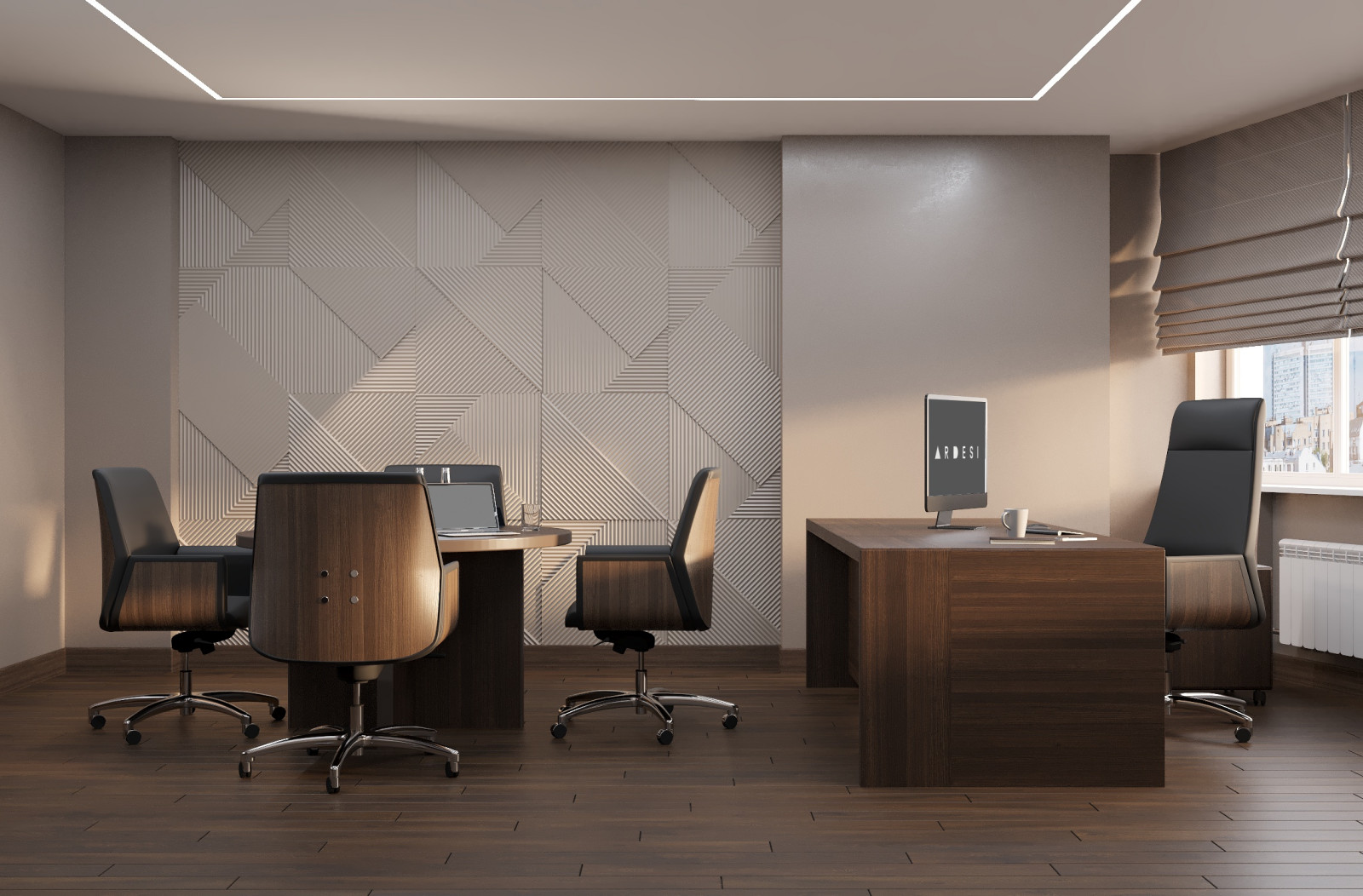 Офисный интерьер