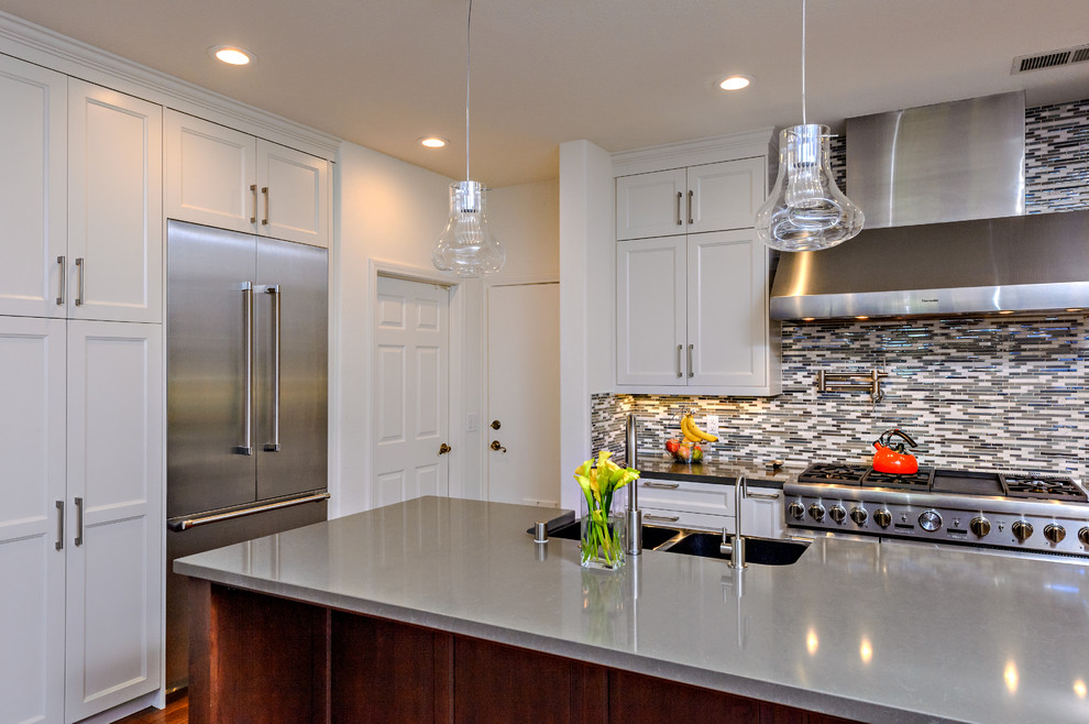 Kitchen - transitional kitchen idea in San Diego