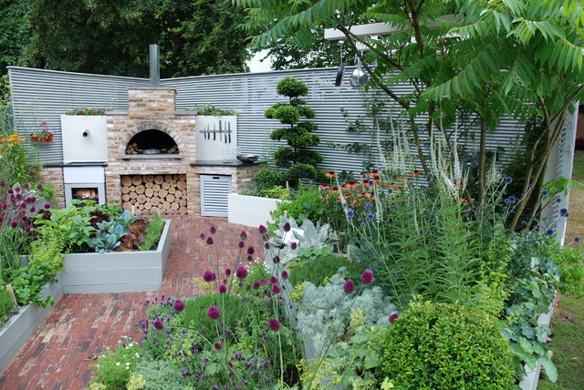 KITCHEN GARDEN contemporary-uteplats