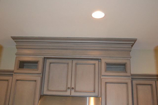 Gray Stained Cabinets, With Black Glaze - Richmond - by ...