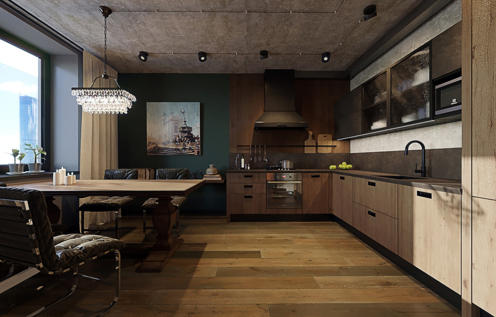 Пространство в стиле лофт