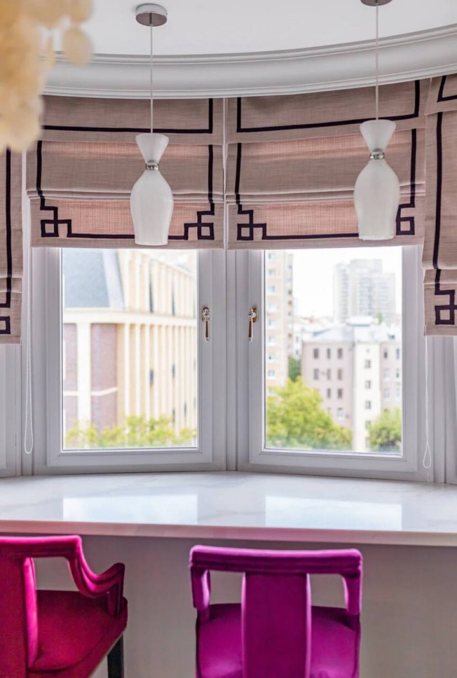 Шторы в интерьере стиля Неоклассика