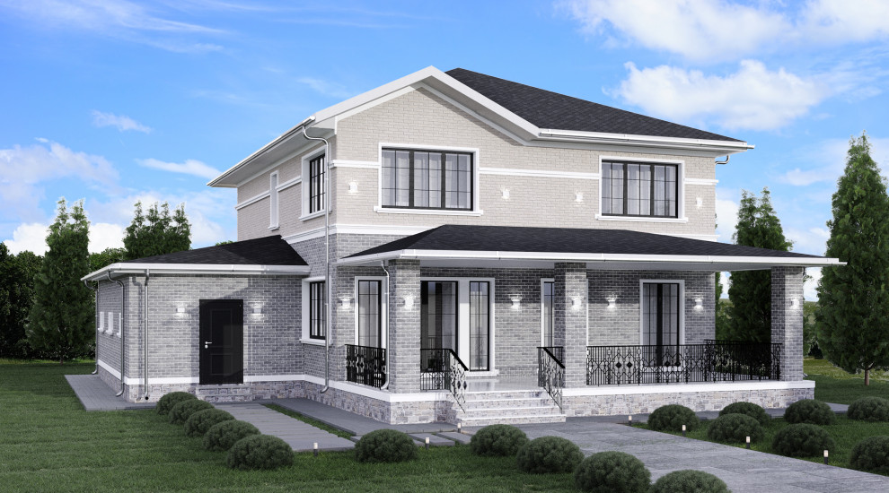 Визуализация построек на участке в Минском районе, д. Слабода