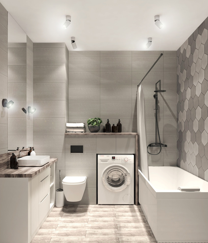 Ванная комната в стиле лофт