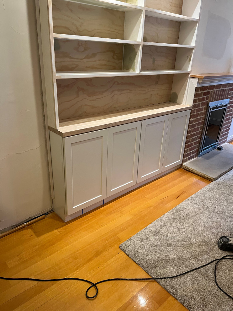Living Room Custom Bookshelf