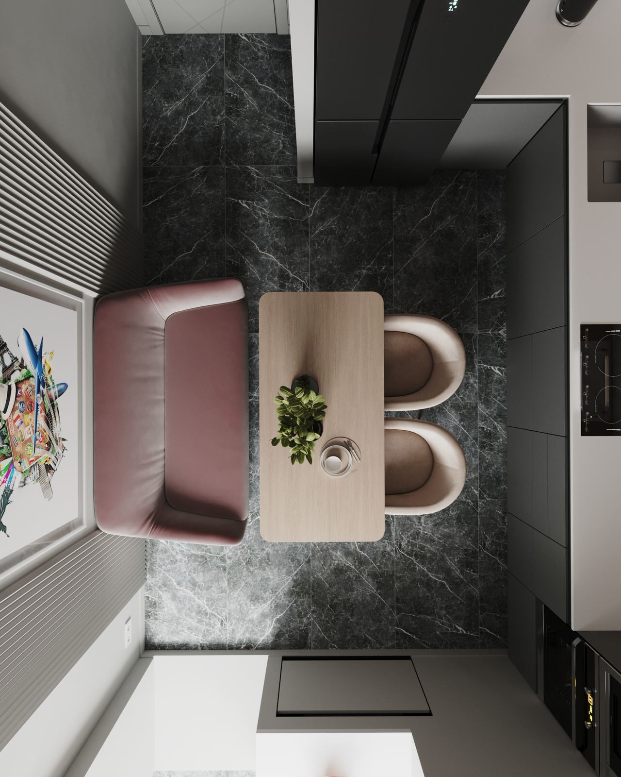 Дизайн проект квартиры 87м