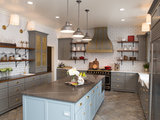 Transitional Kitchen by Advance Design Studio, Ltd.