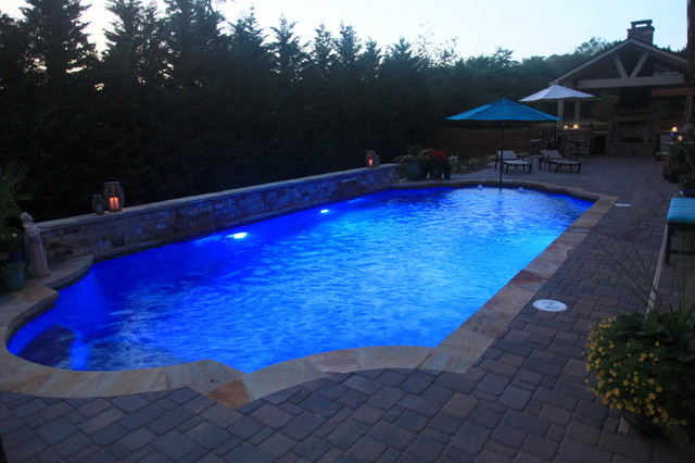 Stunning Roman Pool in Cumming, GA - Atlanta - by Hilltop Pools and Spas,  Inc.