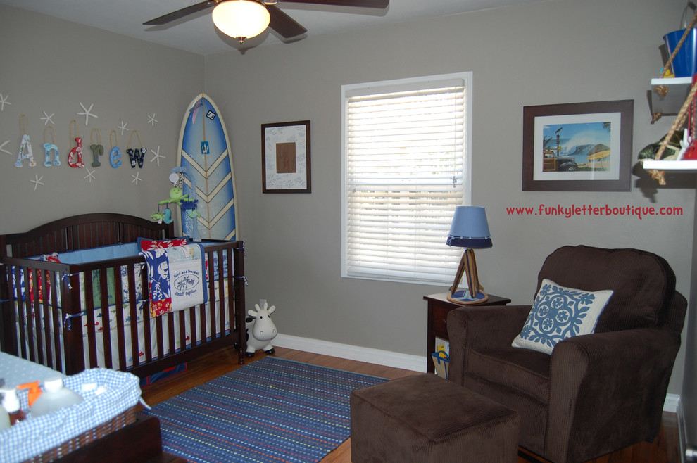 surf themed nursery