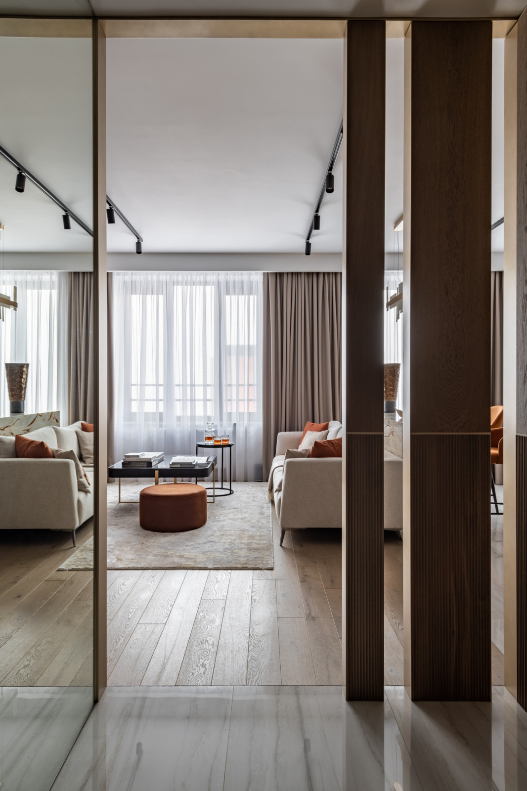 Апартаменты в современном стиле 66 м2