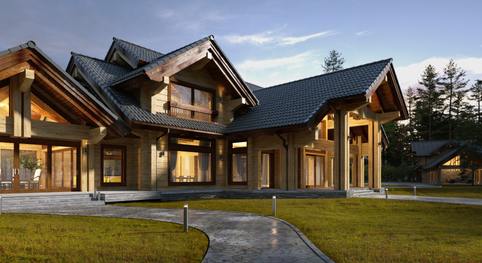 Современная усадьба в классическом стиле