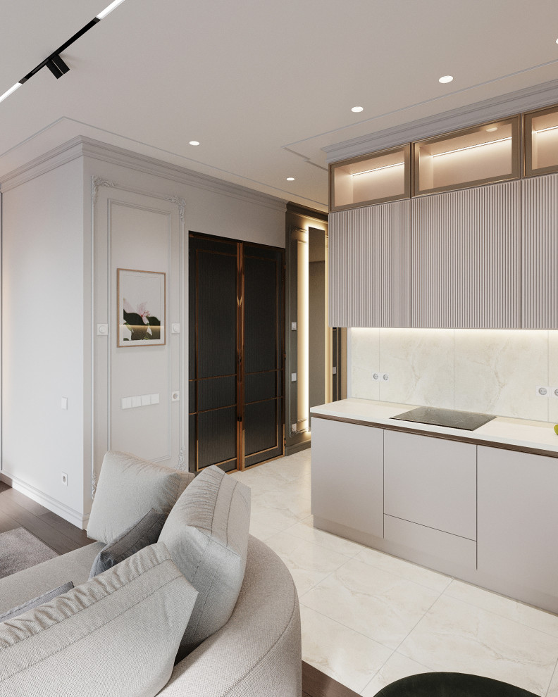 Дизайн проект в ЖК Павелецкая Сити 3 комнаты