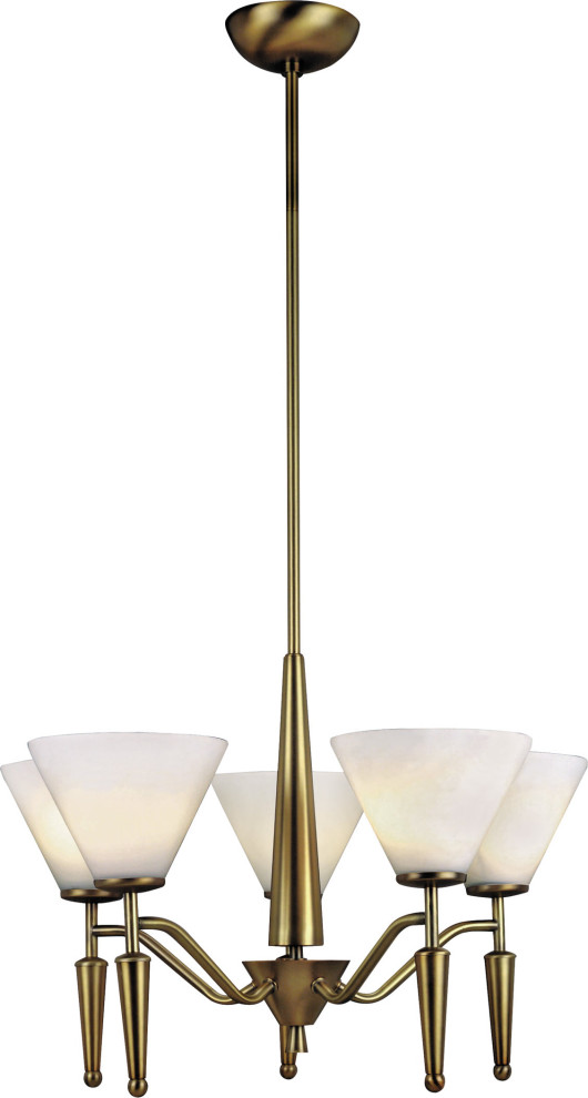 Martini Chandelier Transitional Chandeliers by HedgeApple Houzz