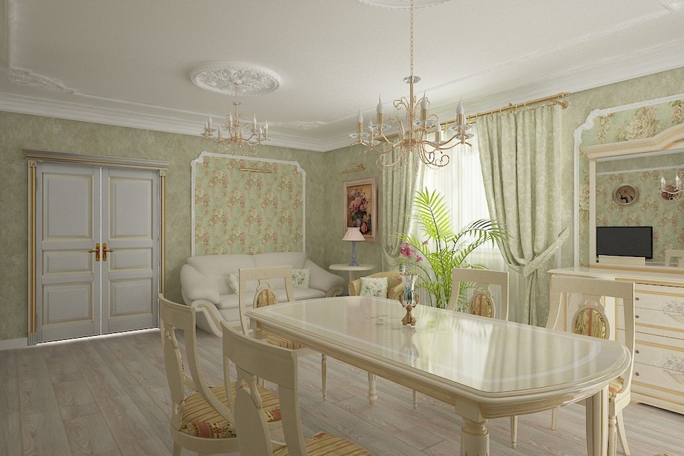 Интерьер квартиры в едином стиле