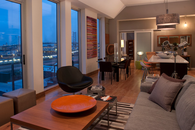 Salvaged Wood Meets Urban Industrial In A Philly Condo