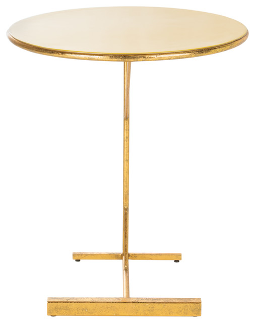 Studio Seven Sionne Round C Table Yellow Gold Contemporary Side Tables And End By Decor Savings Houzz Studio Seven Sionne Round C Table, Round C Table