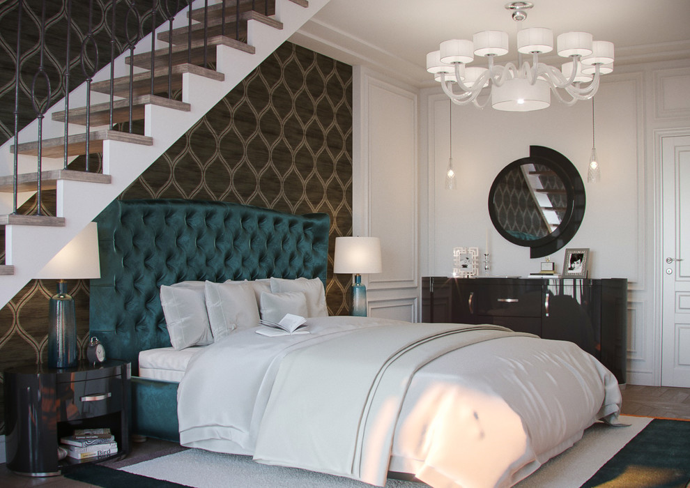 3х уровневая квартира в стиле современная классика