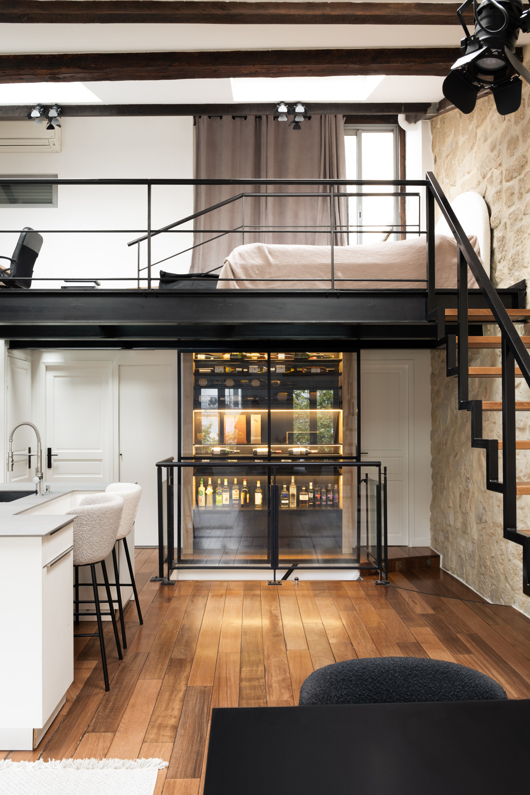 Ternes - Rénovation d'un loft en plein coeur de Paris