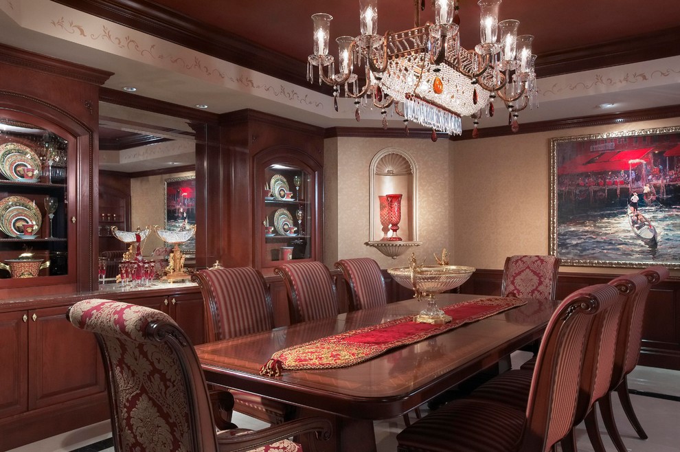 Old World Style Traditional Dining Room Miami by Kendall